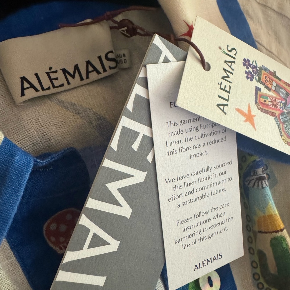 New with Tags - Alemais Players Club Mini Dress - Picture 13 of 16